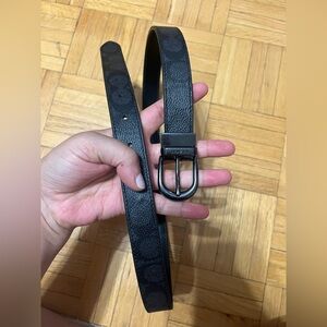Coach reversible belt